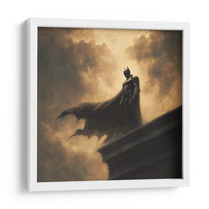 Batman Chiaroscuro - Hassan Sultan | Cuadro decorativo de Canvas Lab