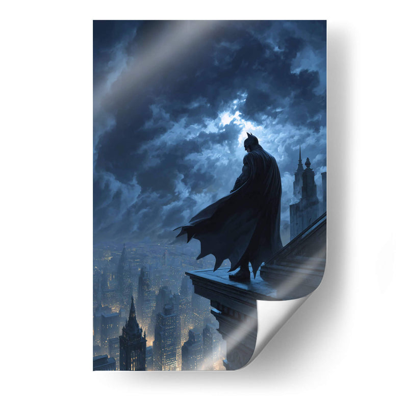 Supervisando La Ciudad - Hassan Sultan | Cuadro decorativo de Canvas Lab