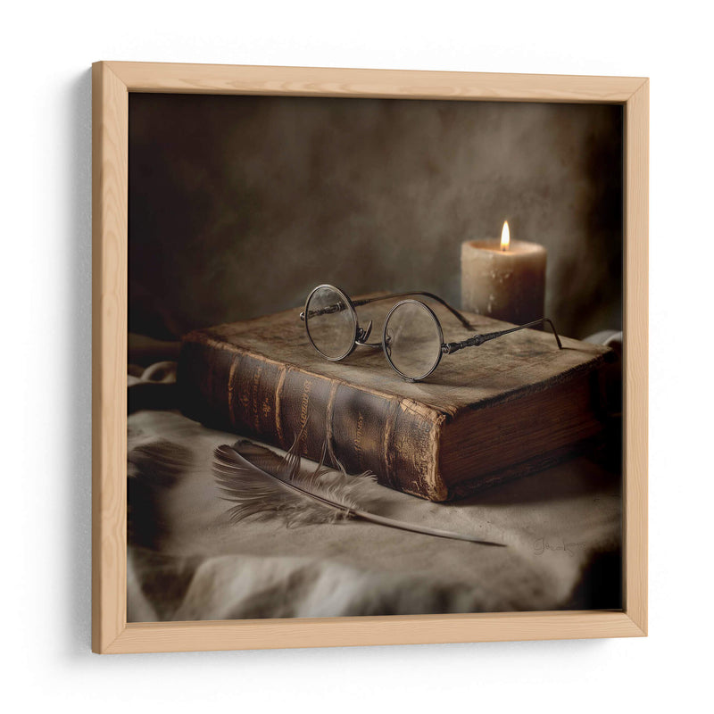 Lectura Ligera - Hassan Sultan | Cuadro decorativo de Canvas Lab