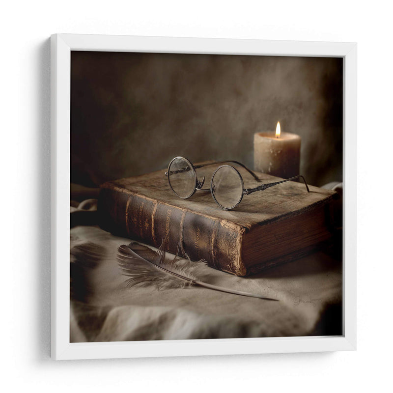 Lectura Ligera - Hassan Sultan | Cuadro decorativo de Canvas Lab