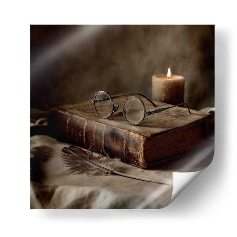 Lectura Ligera - Hassan Sultan | Cuadro decorativo de Canvas Lab