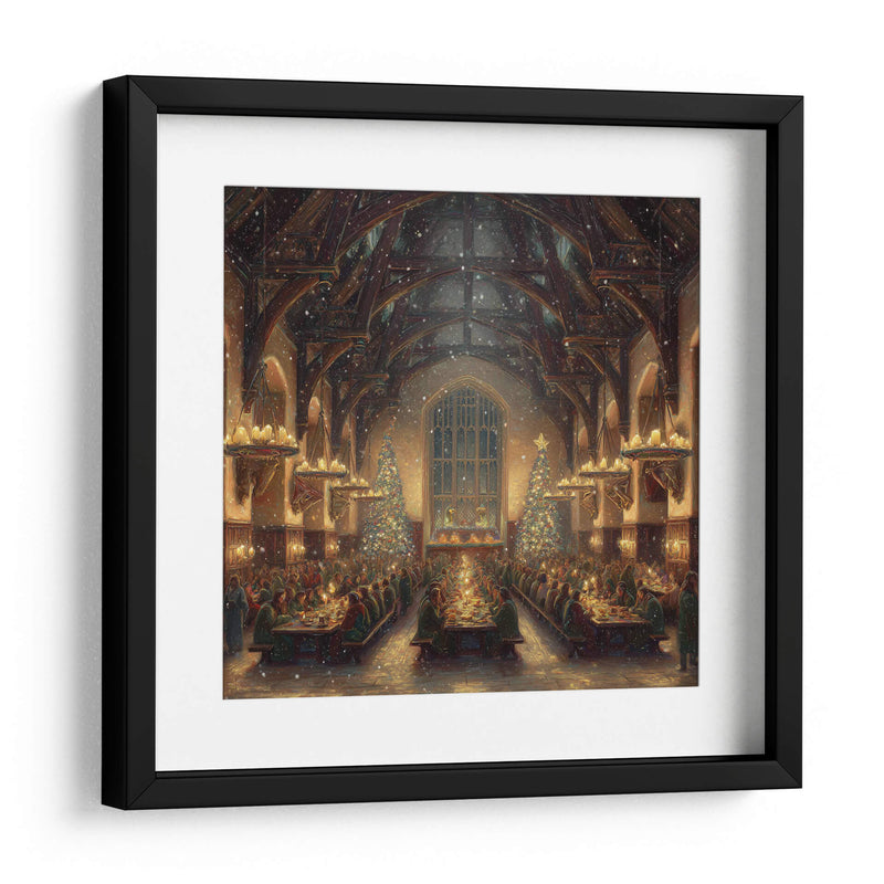 Navidad en el Comedor de Hogwarts - Hassan Sultan | Cuadro decorativo de Canvas Lab