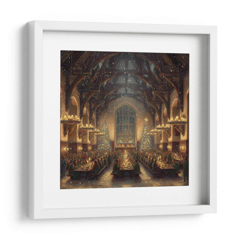 Navidad en el Comedor de Hogwarts - Hassan Sultan | Cuadro decorativo de Canvas Lab