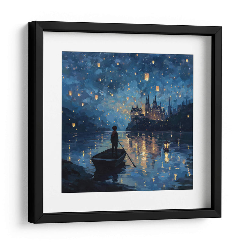 Harry Llegando a Hogwarts - Hassan Sultan | Cuadro decorativo de Canvas Lab