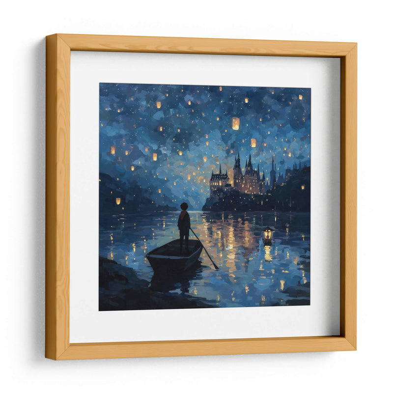 Harry Llegando a Hogwarts - Hassan Sultan | Cuadro decorativo de Canvas Lab