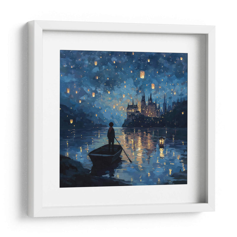 Harry Llegando a Hogwarts - Hassan Sultan | Cuadro decorativo de Canvas Lab