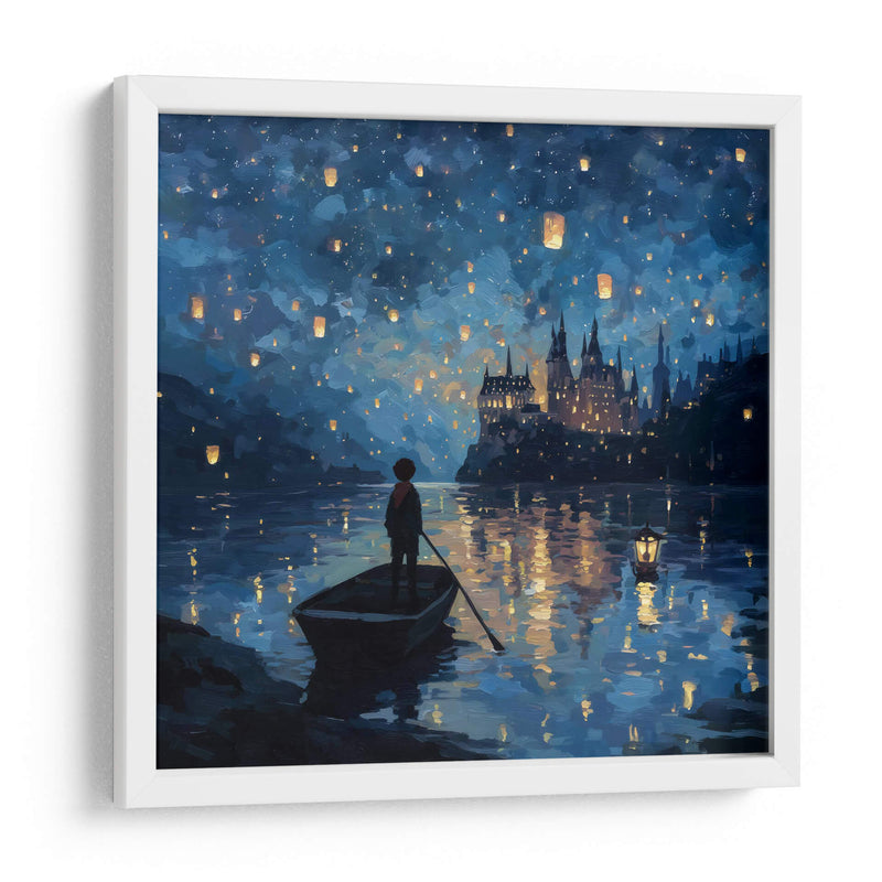 Harry Llegando a Hogwarts - Hassan Sultan | Cuadro decorativo de Canvas Lab
