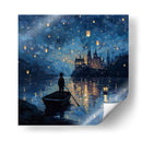 Harry Llegando a Hogwarts - Hassan Sultan | Cuadro decorativo de Canvas Lab