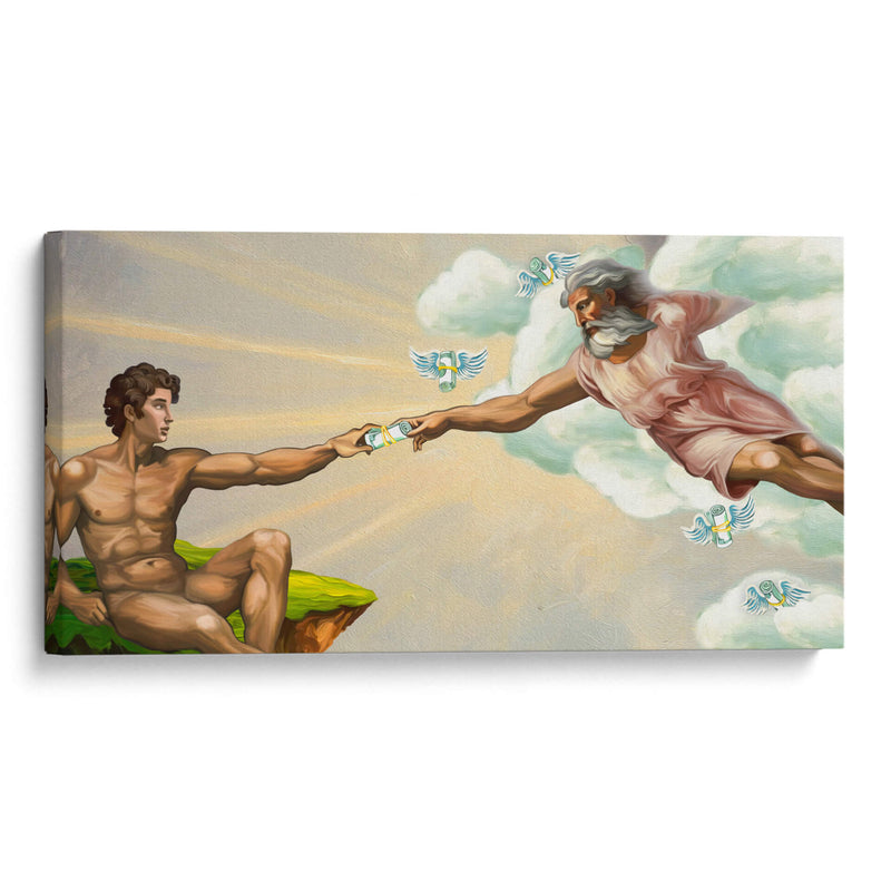 El Pago de Adan - Fares Verdugo | Cuadro decorativo de Canvas Lab