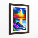 El Faro de Monet - DEA Digital Esoteric Art | Cuadro decorativo de Canvas Lab