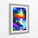 El Faro de Monet - DEA Digital Esoteric Art | Cuadro decorativo de Canvas Lab