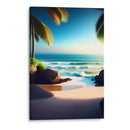 Escena de Playa - DEA Digital Esoteric Art | Cuadro decorativo de Canvas Lab