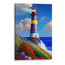 Faro Colorido - DEA Digital Esoteric Art | Cuadro decorativo de Canvas Lab