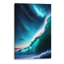 Ola Azul Profundo y Turqueza - DEA Digital Esoteric Art | Cuadro decorativo de Canvas Lab