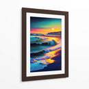 Sublime Puesta de Sol - DEA Digital Esoteric Art | Cuadro decorativo de Canvas Lab