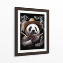 Panda de ballesta - Adam Lawless | Cuadro decorativo de Canvas Lab