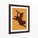 Gato de Rodeo - Adam Lawless | Cuadro decorativo de Canvas Lab