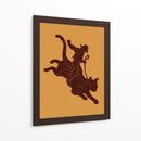 Gato de Rodeo - Adam Lawless | Cuadro decorativo de Canvas Lab