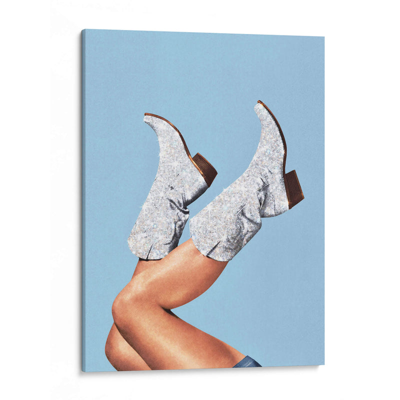 Estas botas brillan en azul II - Vertigo Artography | Cuadro decorativo de Canvas Lab