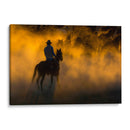Vaquero y caballos - Ali Can | Cuadro decorativo de Canvas Lab