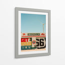 Ruta 66 VI - Bethany Young | Cuadro decorativo de Canvas Lab