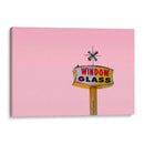 Letrero vintage Atomic Pink Starburst - Tom Windeknecht | Cuadro decorativo de Canvas Lab
