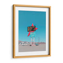 Letrero Retro del Café y Motel de Roy - Tom Windeknecht | Cuadro decorativo de Canvas Lab