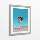 Letrero Retro del Café y Motel de Roy - Tom Windeknecht | Cuadro decorativo de Canvas Lab
