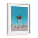 Letrero Retro del Café y Motel de Roy - Tom Windeknecht | Cuadro decorativo de Canvas Lab