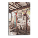 Estación de servicio Route 66 - Henrike Schenk | Cuadro decorativo de Canvas Lab