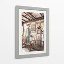 Estación de servicio Route 66 - Henrike Schenk | Cuadro decorativo de Canvas Lab