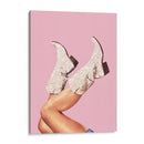 Estas Botas - Rosa Brillante II - Vertigo Artography | Cuadro decorativo de Canvas Lab