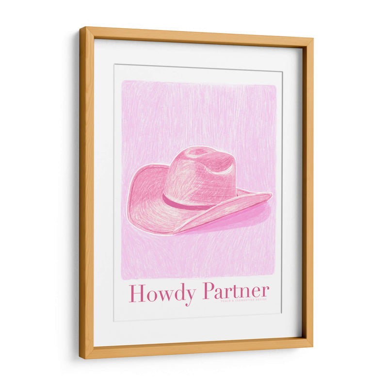 Copia de Pac Howdy Partner - Jenny Liz Rome | Cuadro decorativo de Canvas Lab