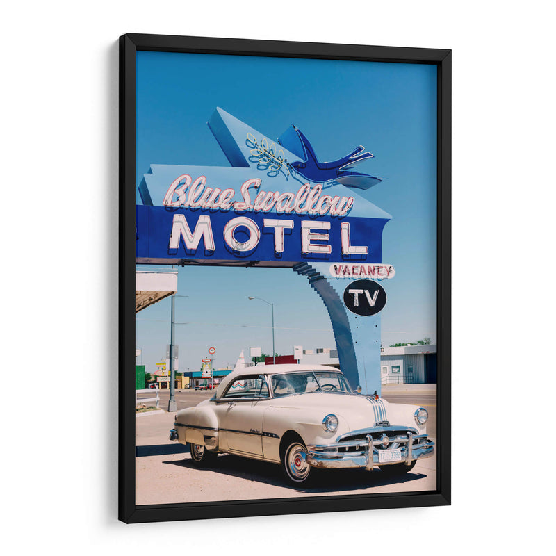 Motel Blue Swallow - Bethany Young | Cuadro decorativo de Canvas Lab