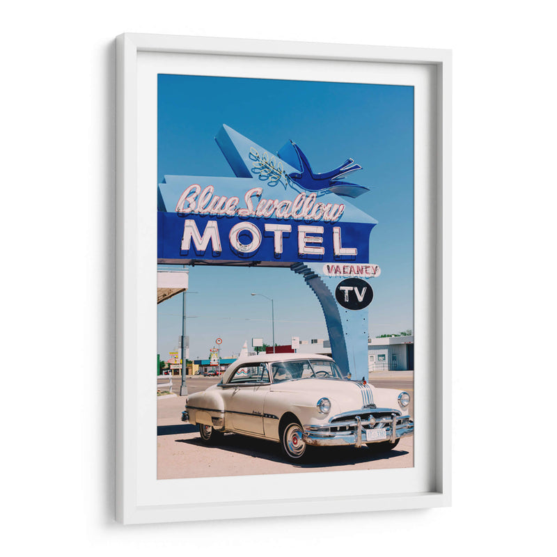 Motel Blue Swallow - Bethany Young | Cuadro decorativo de Canvas Lab