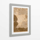 Mapa vintage sepia de Marseille Francia II - Rosana Laiz Blursbyai | Cuadro decorativo de Canvas Lab