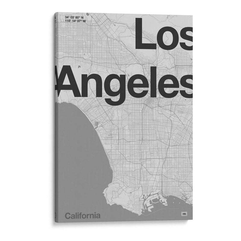 Los Angeles - Florent Bodart | Cuadro decorativo de Canvas Lab