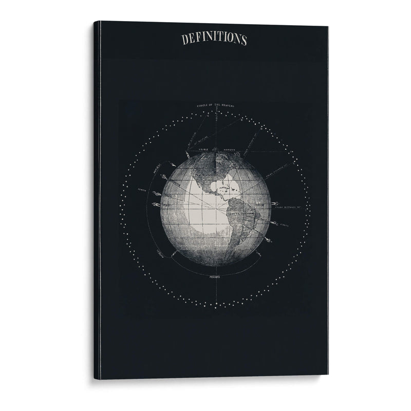 Definiciones de la Tierra - jay stanley | Cuadro decorativo de Canvas Lab