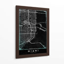 MIAMI, Negro - StudioSix | Cuadro decorativo de Canvas Lab