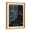 MIAMI, Negro - StudioSix | Cuadro decorativo de Canvas Lab
