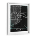 MIAMI, Negro - StudioSix | Cuadro decorativo de Canvas Lab