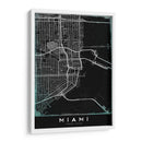 MIAMI, Negro - StudioSix | Cuadro decorativo de Canvas Lab