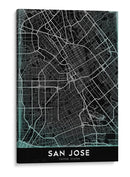SAN JOSE, Negro - StudioSix | Cuadro decorativo de Canvas Lab
