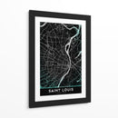 SAINT LOUIS, Negro - StudioSix | Cuadro decorativo de Canvas Lab