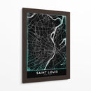SAINT LOUIS, Negro - StudioSix | Cuadro decorativo de Canvas Lab