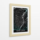 SAINT LOUIS, Negro - StudioSix | Cuadro decorativo de Canvas Lab