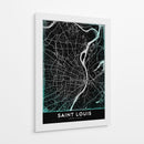 SAINT LOUIS, Negro - StudioSix | Cuadro decorativo de Canvas Lab