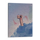 Descenso a las nubes #392 - spacerocket art