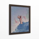 Descenso a las nubes #392 - spacerocket art