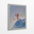 Descenso a las nubes #392 - spacerocket art